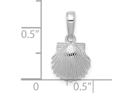 14k White Gold Pendants Style C3377W - Classique Jewelry Inc.