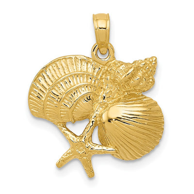 14K gold pendant