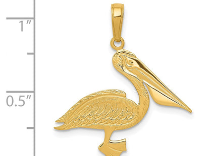 14K gold pendant, further view