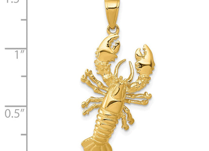 14K gold pendant, further view