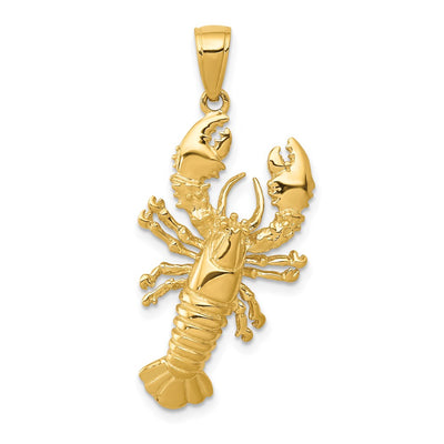 14K gold pendant