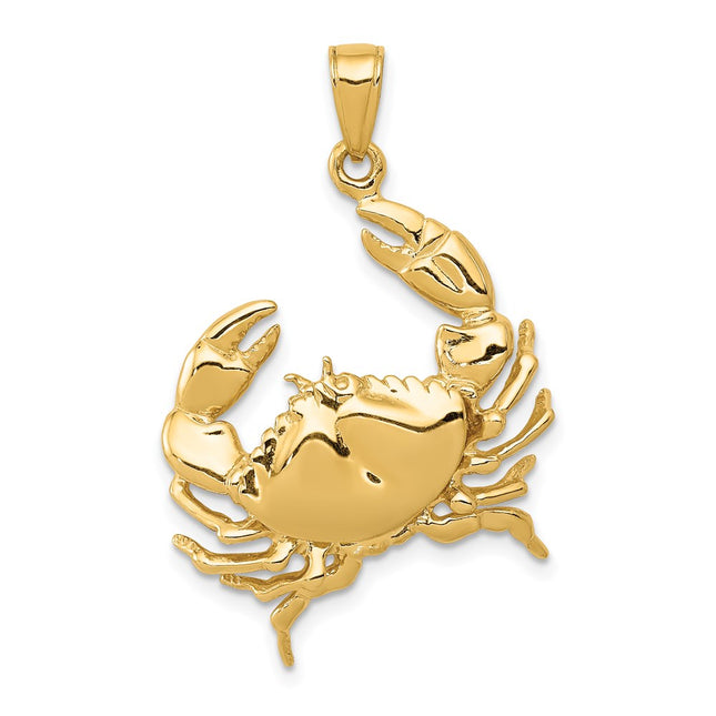 14k Yellow Gold Pendants Style C3412 - Classique Jewelry Inc.