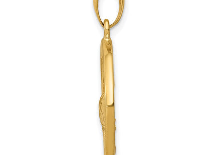 14k Yellow Gold Pendants Style C3429 - Classique Jewelry Inc.