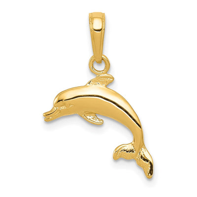 14K gold pendant