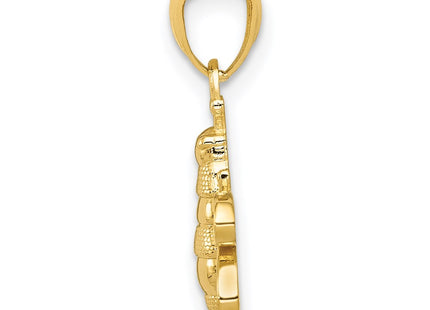 14k Yellow Gold Pendants Style C3462 - Classique Jewelry Inc.