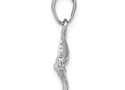 14k White Gold Pendants Style C3472W - Classique Jewelry Inc.