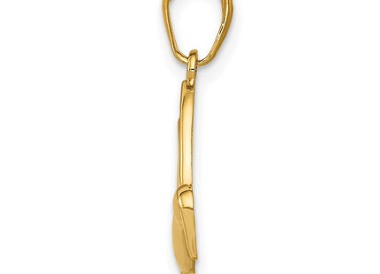 14k Yellow Gold Pendants Style C3477 - Classique Jewelry Inc.