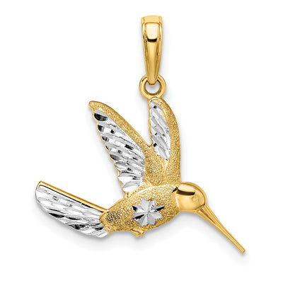 14K gold pendant