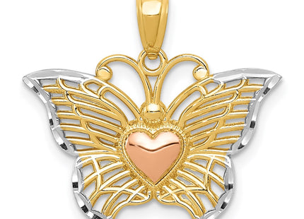 14k Two-tone Pendants Style C3486 - Classique Jewelry Inc.