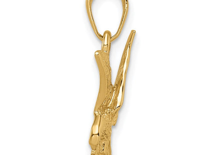 14k Yellow Gold Pendants Style C3490 - Classique Jewelry Inc.