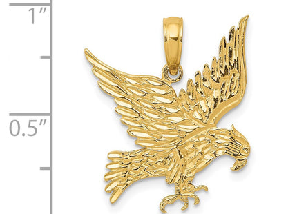 14K gold pendant, further view