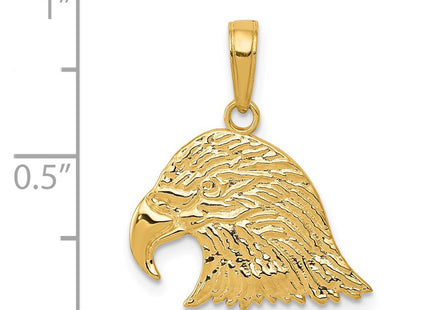 14K gold pendant, further view