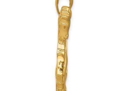 14k Yellow Gold Pendants Style C3499 - Classique Jewelry Inc.