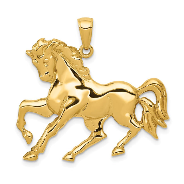 14k Yellow Gold Pendants Style C3499 - Classique Jewelry Inc.