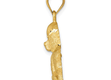 14K gold charm, alternate view