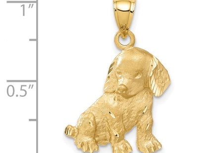 14K gold charm, further view