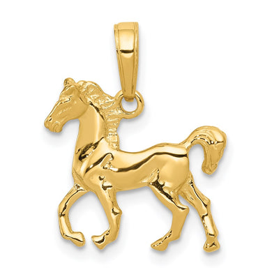 14K gold pendant