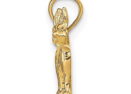 14k Yellow Gold Pendants Style C3507 - Classique Jewelry Inc.