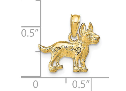 14k Yellow Gold Pendants Style C3507 - Classique Jewelry Inc.