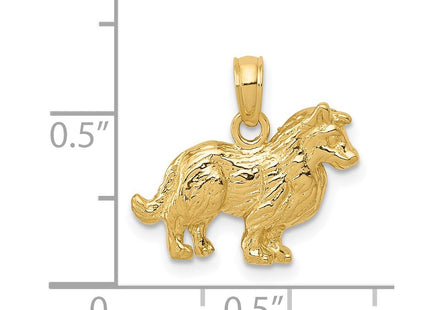 14k Yellow Gold Pendants Style C3508 - Classique Jewelry Inc.