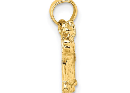 14k Yellow Gold Pendants Style C3509 - Classique Jewelry Inc.