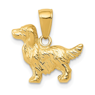 14K gold pendant