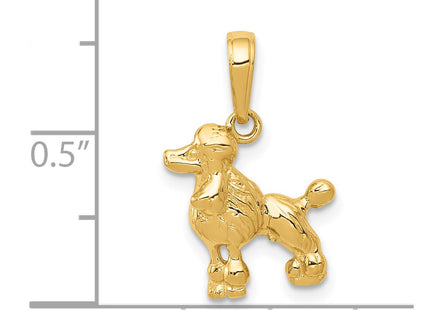 14k Yellow Gold Pendants Style C3515 - Classique Jewelry Inc.