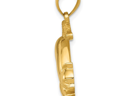 14k Yellow Gold Pendants Style C3521 - Classique Jewelry Inc.