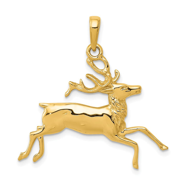 14k Yellow Gold Pendants Style C3524 - Classique Jewelry Inc.