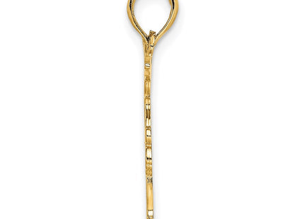 14k Yellow Gold Jewelry Style C3537 - Classique Jewelry Inc.