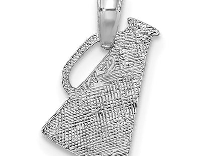 14k White Gold Pendants Style C3551W - Classique Jewelry Inc.
