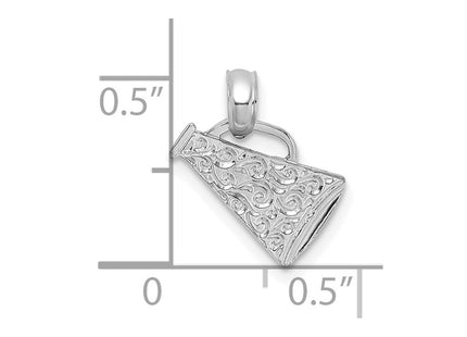 14k White Gold Pendants Style C3551W - Classique Jewelry Inc.