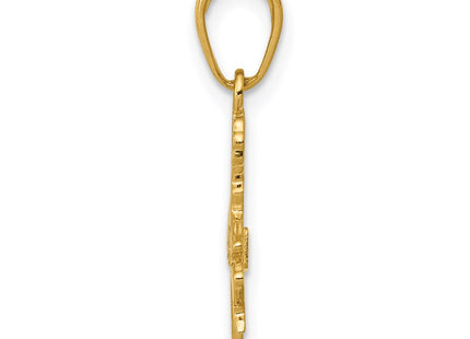 14k Yellow Gold Pendants Style C3552 - Classique Jewelry Inc.