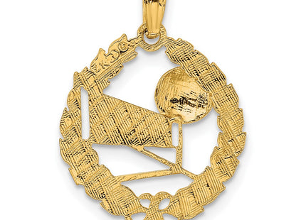14k Yellow Gold Jewelry Style C3561 - Classique Jewelry Inc.