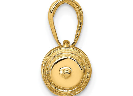 14k Yellow Gold Pendants Style C3563 - Classique Jewelry Inc.