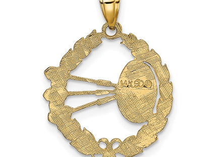 14k Yellow Gold Jewelry Style C3570 - Classique Jewelry Inc.