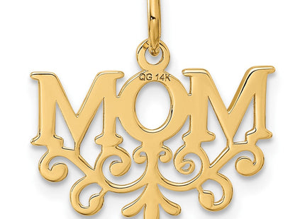 14k MOM Charm (Style C363)