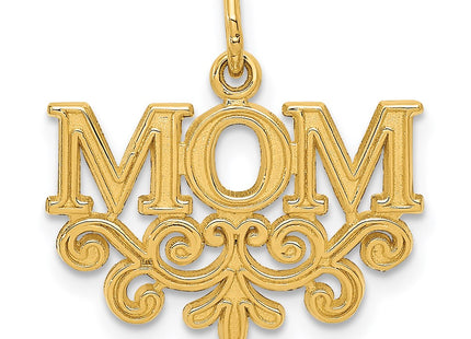 14k MOM Charm (Style C363)