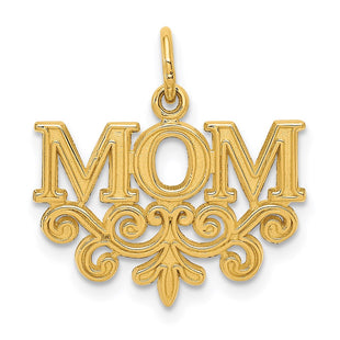 14k MOM Charm (Style C363)