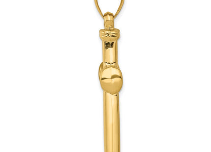 14k Yellow Gold Pendants Style C3658 - Classique Jewelry Inc.