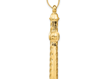 14k Yellow Gold Pendants Style C3662 - Classique Jewelry Inc.