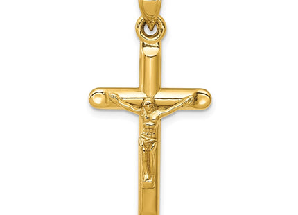 14K gold crucifix pendant