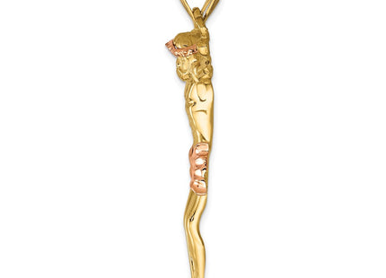 14k Two-tone Rose Corpus Pendant (Style C3712)