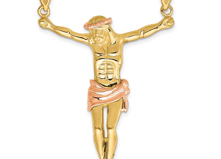 14k Two-tone Rose Corpus Pendant (Style C3712)