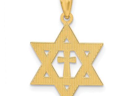 14k Yellow Gold Pendants Style C3740 - Classique Jewelry Inc.