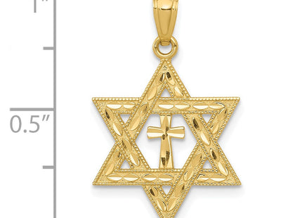 14k Yellow Gold Pendants Style C3740 - Classique Jewelry Inc.