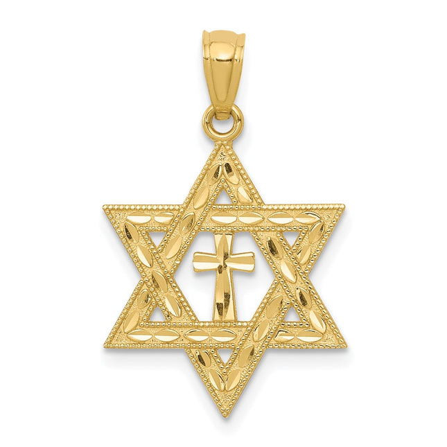14k Yellow Gold Pendants Style C3740 - Classique Jewelry Inc.