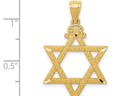 14k Yellow Gold Pendants Style C3741 - Classique Jewelry Inc.