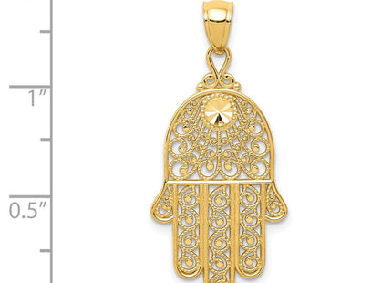 14k Yellow Gold Pendants Style C3743 - Classique Jewelry Inc.