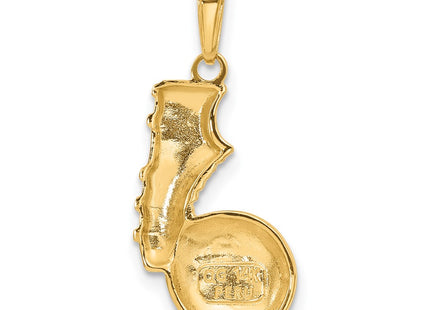 14k Yellow Gold Pendants Style C3761 - Classique Jewelry Inc.